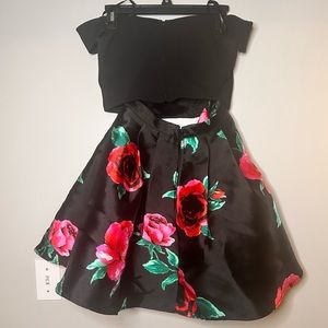 B. Smart 2 piece Black Formal Dress Size 9